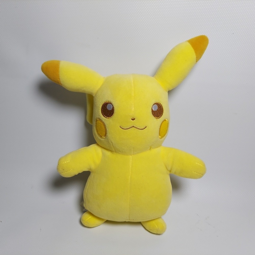 Pokémon Pikachu Plush 8" Shiny‎ Select Holographic Rare Stuffed Animal Toy